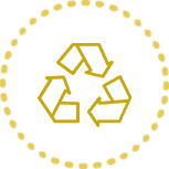 Sturdy & Recyclable logo