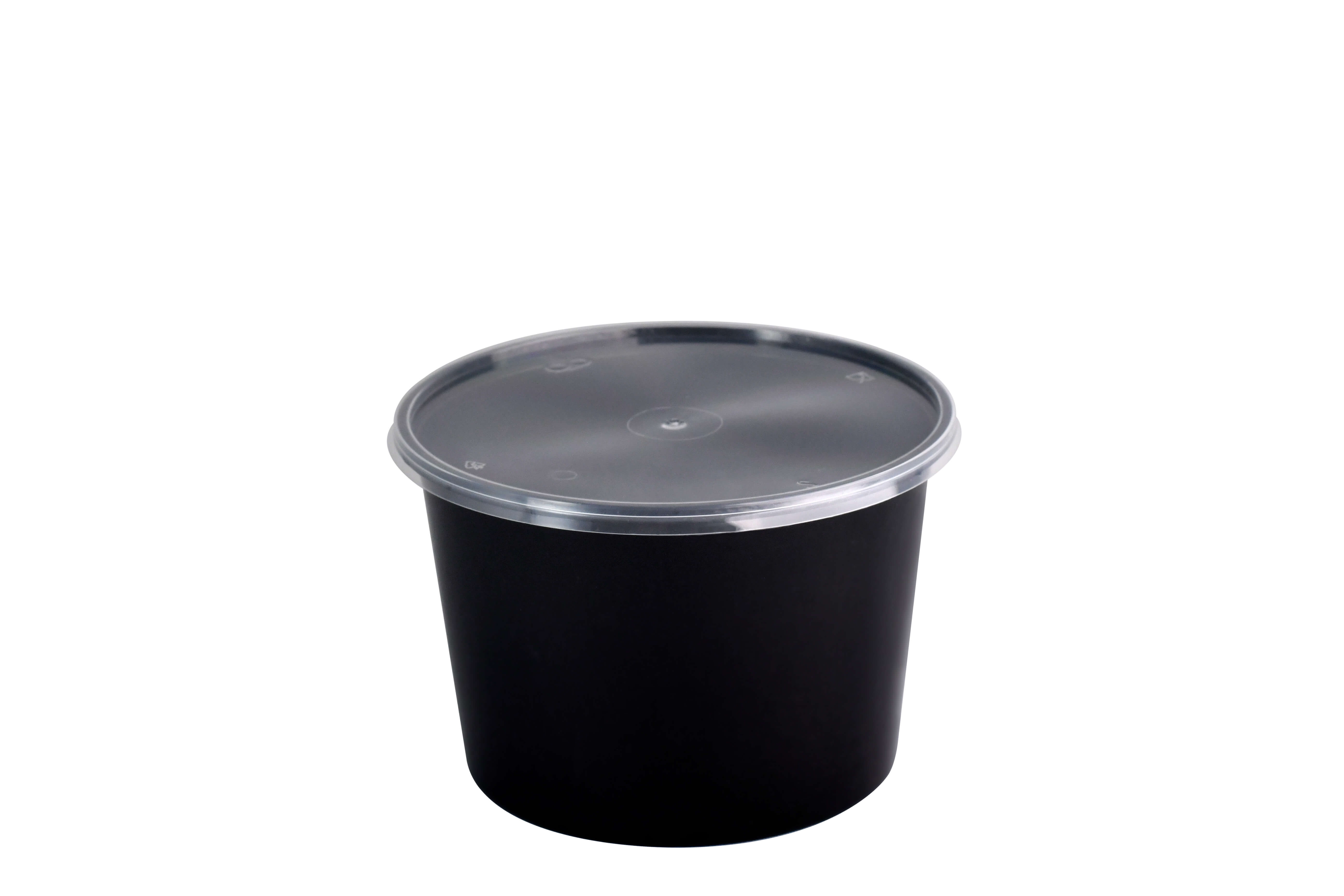 Flat Plastic Containers - 1200ml